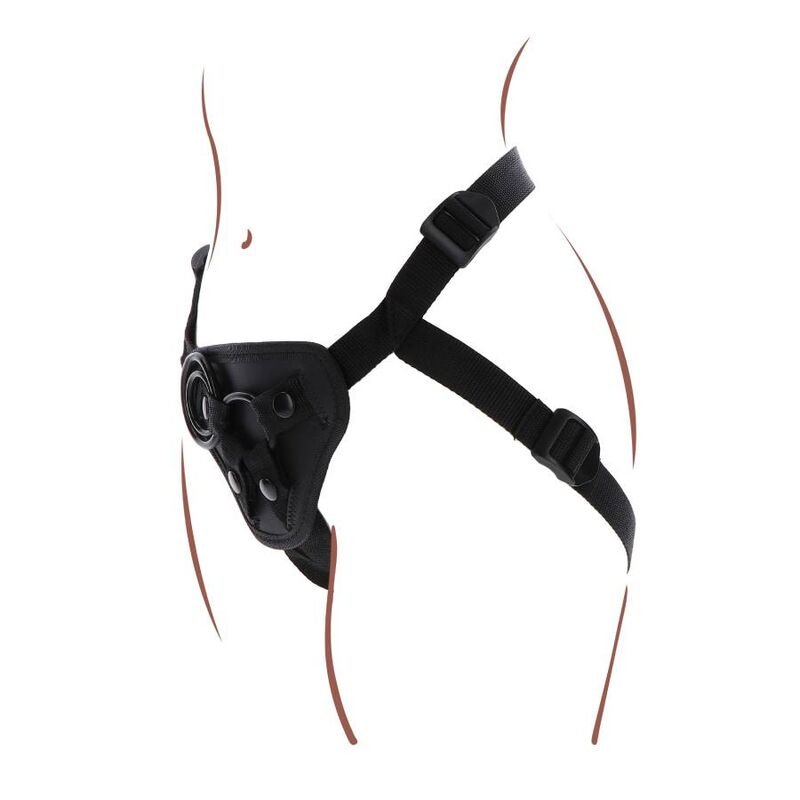 GET REAL - IMBRAGATURA CON CINTURINO NERA Get Real