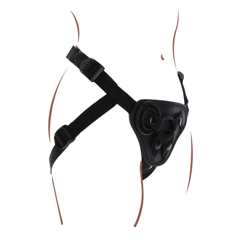 GET REAL - IMBRAGATURA CON CINTURINO NERA Get Real