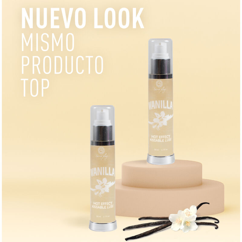 SECRETPLAY - LUBRIFICANTE 2-1 EFFETTO CALORE VANIGLIA 50 ML Secretplay Cosmetic