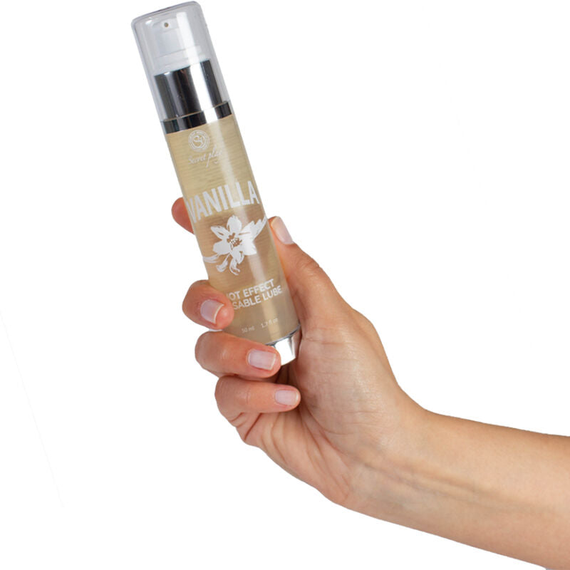 SECRETPLAY - LUBRIFICANTE 2-1 EFFETTO CALORE VANIGLIA 50 ML Secretplay Cosmetic