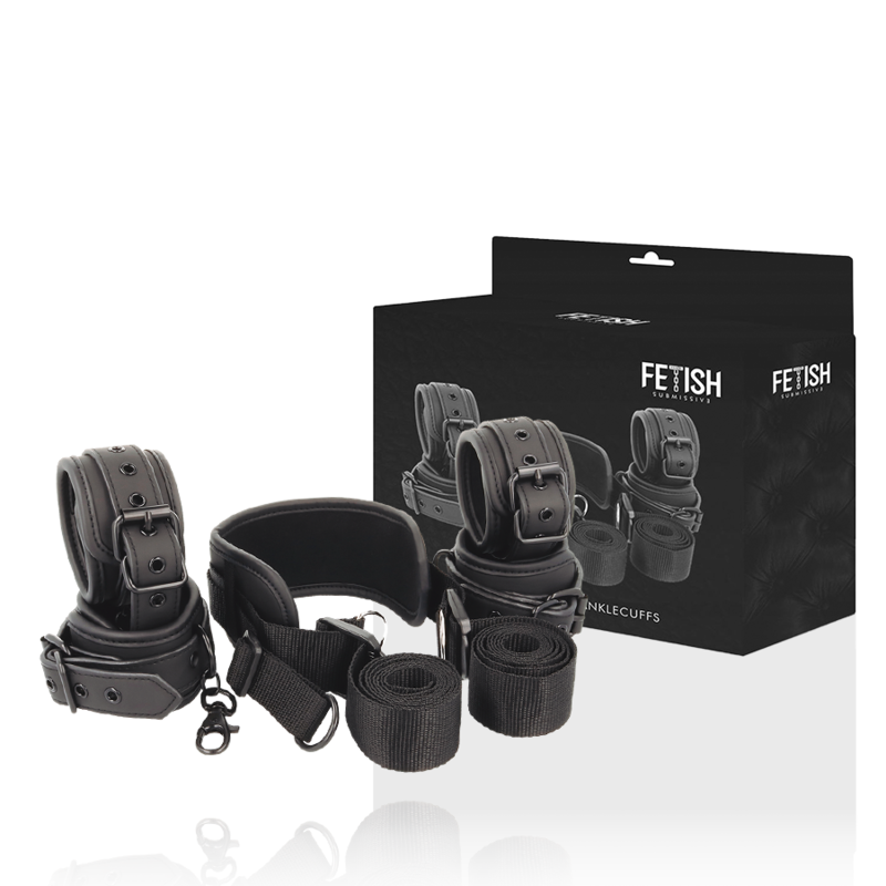 FETISH SUBMISSIVE - POSIZIONE MASTER CON 4 MANETTE RIVESTITE IN NOPRENE Fetish Submissive Bondage