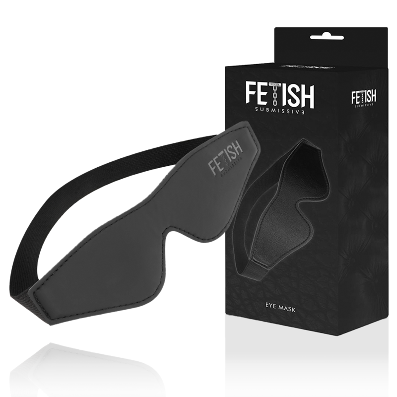 FETISH SUBMISSIVE - MASCHERA VEGANA IN PELLE CON FODERA IN NOPRENE Fetish Submissive Bondage