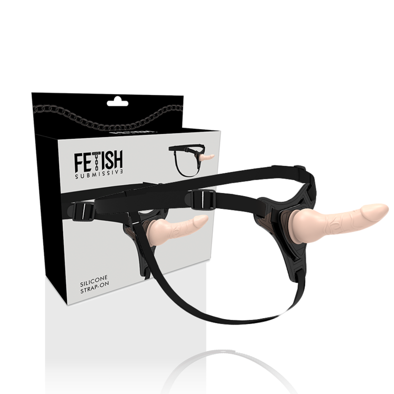 FETISH SUBMISSIVE HARNESS - SILICONE FLESH REALISTICO 16CM Fetish Submissive Harness