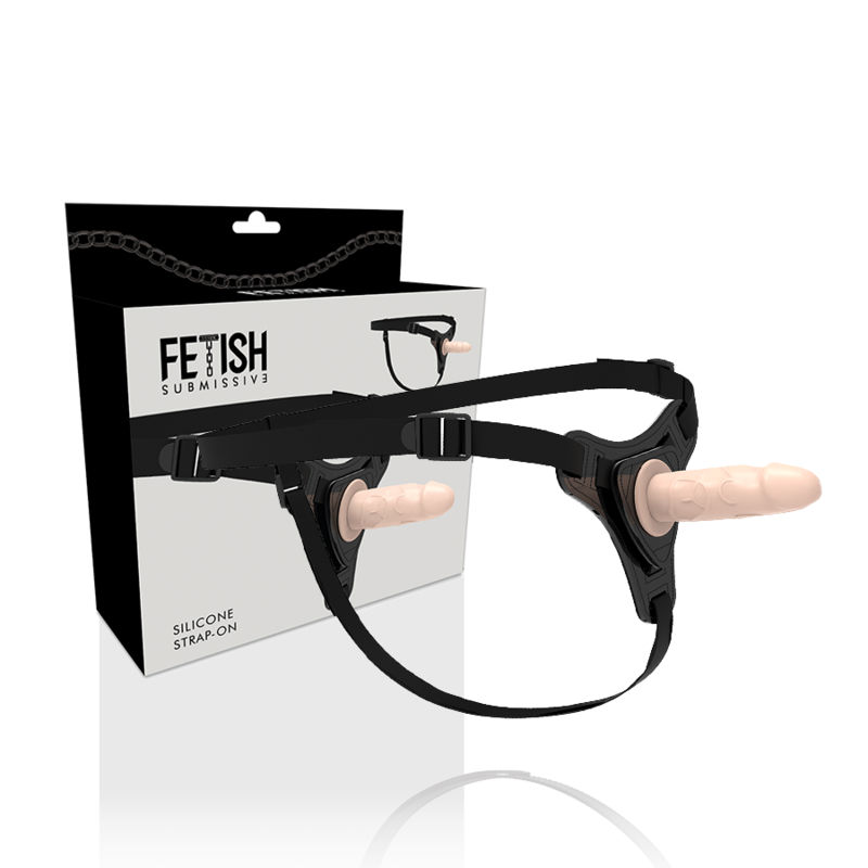 FETISH SUBMISSIVE HARNESS - SILICONE FLESH REALISTICO 12,5 CM Fetish Submissive Harness