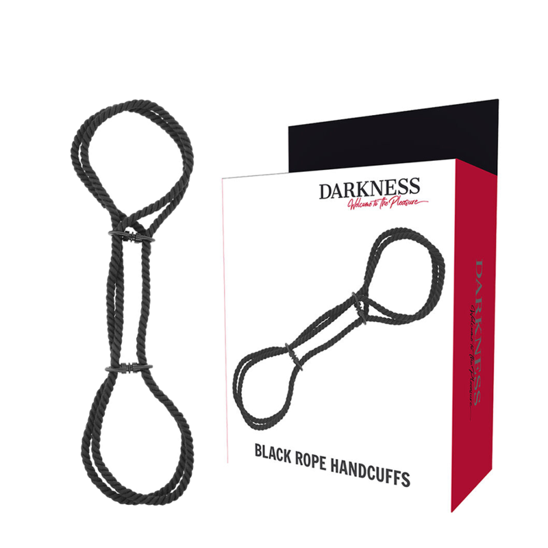 DARKNESS - MANETTE O MANETTE ALLA CAVIGLIA IN CORDA DI COTONE 100%. Darkness Bondage