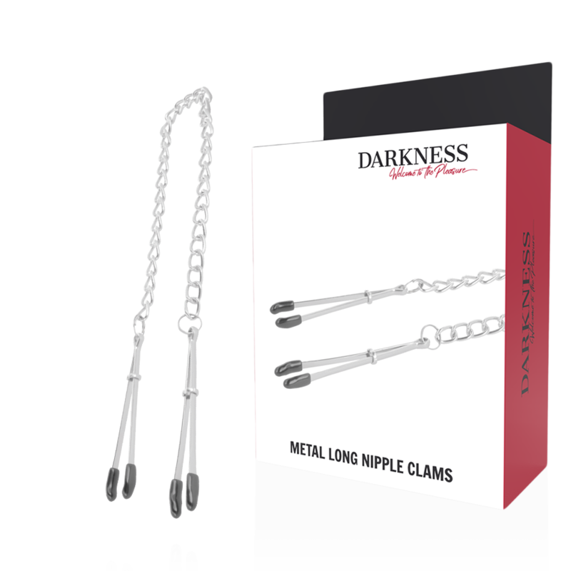 DARKNESS - MORSETTI PER CAPEZZOLI IN METALLO REGOLABILI Darkness Sensations
