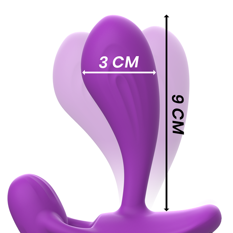 INTENSE - SHELLY PLUG ANAL REMOTE CONTROL VIOLA Intense Anal Toys