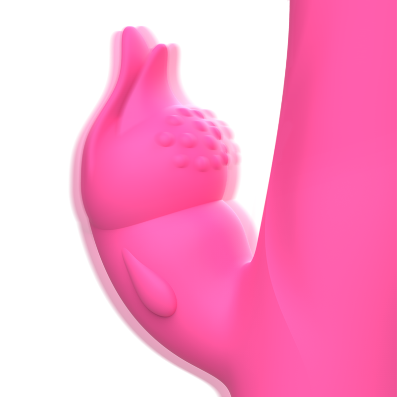 INTENSE - VIBRATORE JULIO RABBIT IN SILICONE ROSA Intense Fun