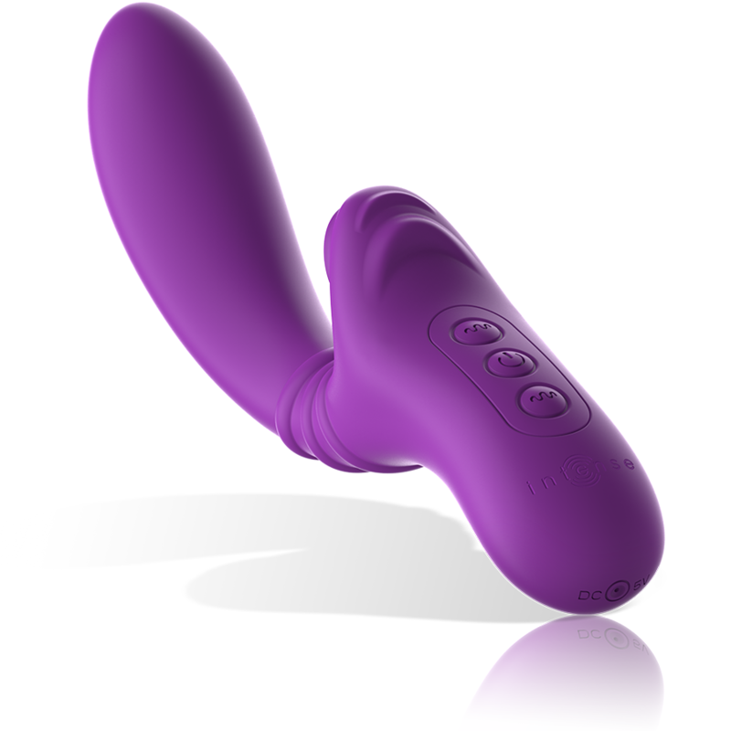 INTENSE - VIBRATORE FLESSIBILE HARRY CON LINGUA VIOLA Intense Fun