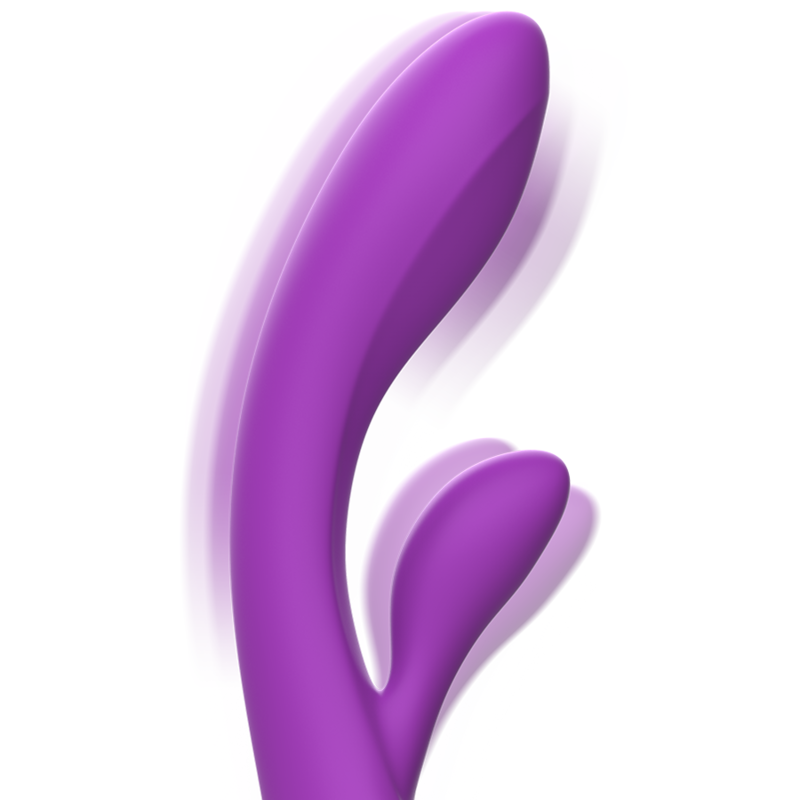 INTENSE - VIBRATORE LUIGI RABBIT SILICONE LIQUIDO VIOLA Intense Fun