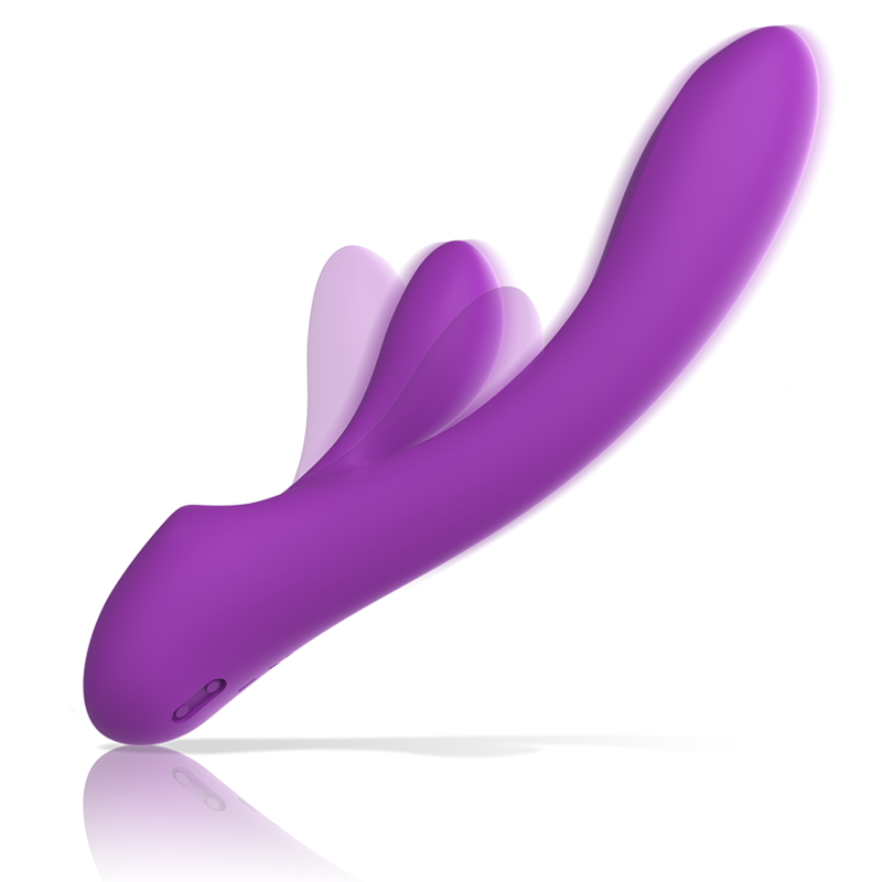 INTENSE - VIBRATORE LUIGI RABBIT SILICONE LIQUIDO VIOLA Intense Fun