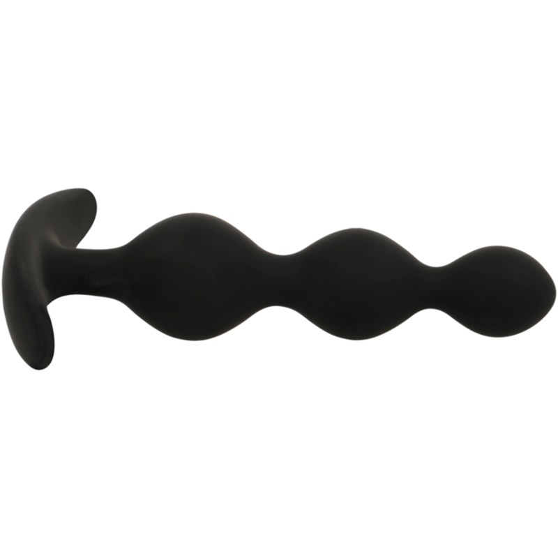 BLACK&SILVER - CATENA PER SFERE ANALI RUPERT 10 CM Black&silver