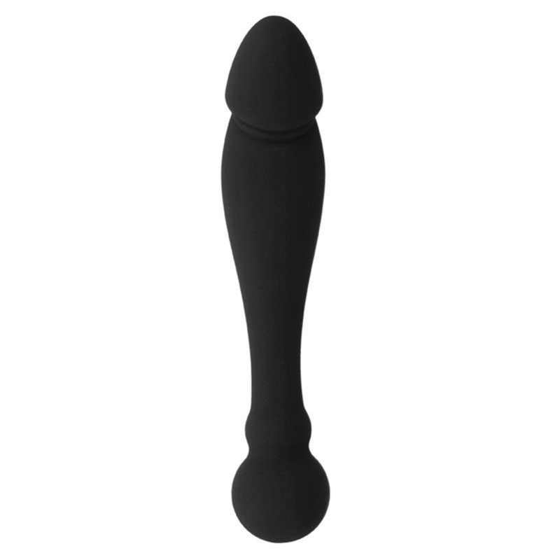 BLACK&SILVER - DILDO STIMOLANTE DEL PUNTO G KARL 18 CM Black&silver