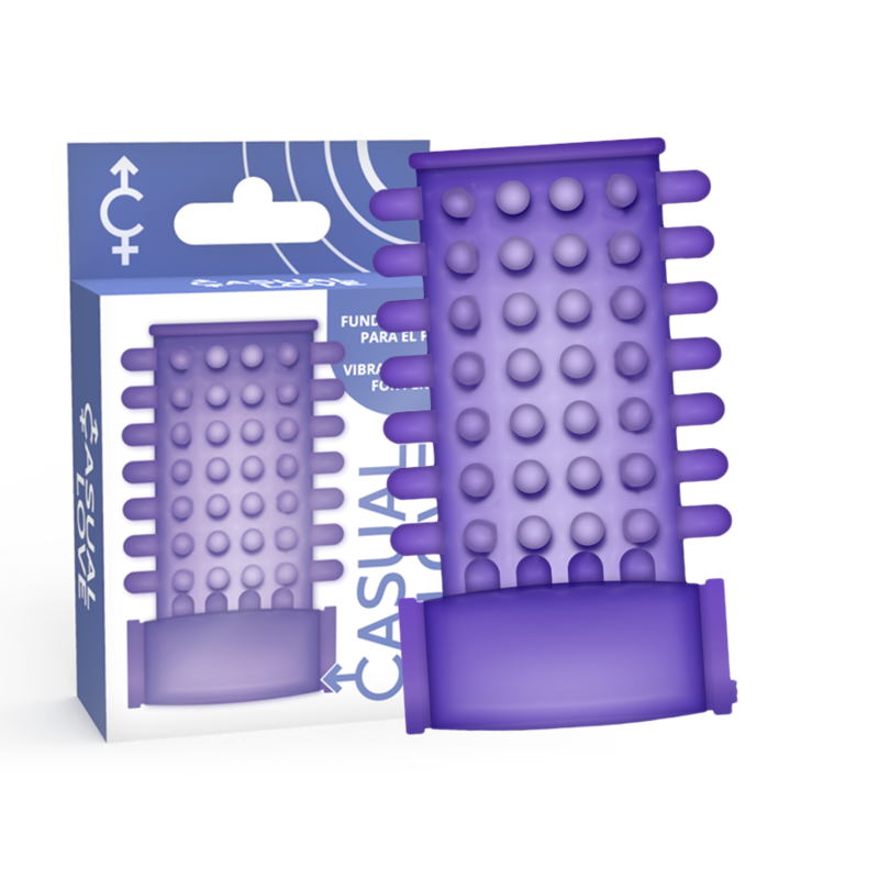 CASUAL LOVE - COPERTURA PER PENE VIBRATORE LILLA ANELLO Casual Love