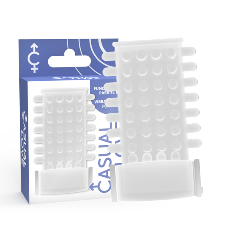 CASUAL LOVE - COPERTURA PER PENE VIBRATORE TRASPARENTE CON ANELLO Casual Love