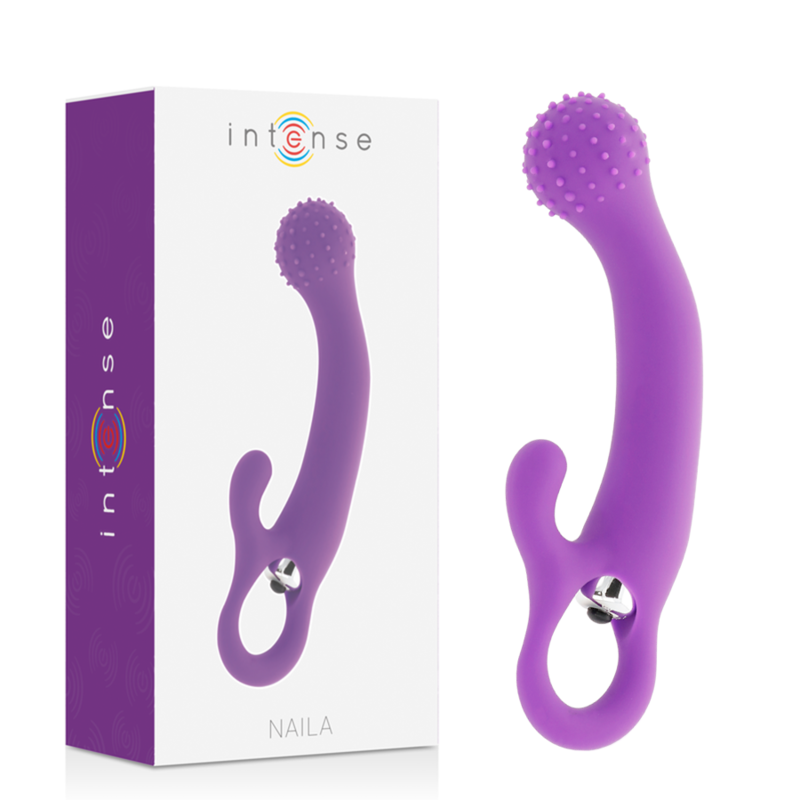 INTENSE - NAILA VIBRANTE IN SILICONE LILLA Intense Fun