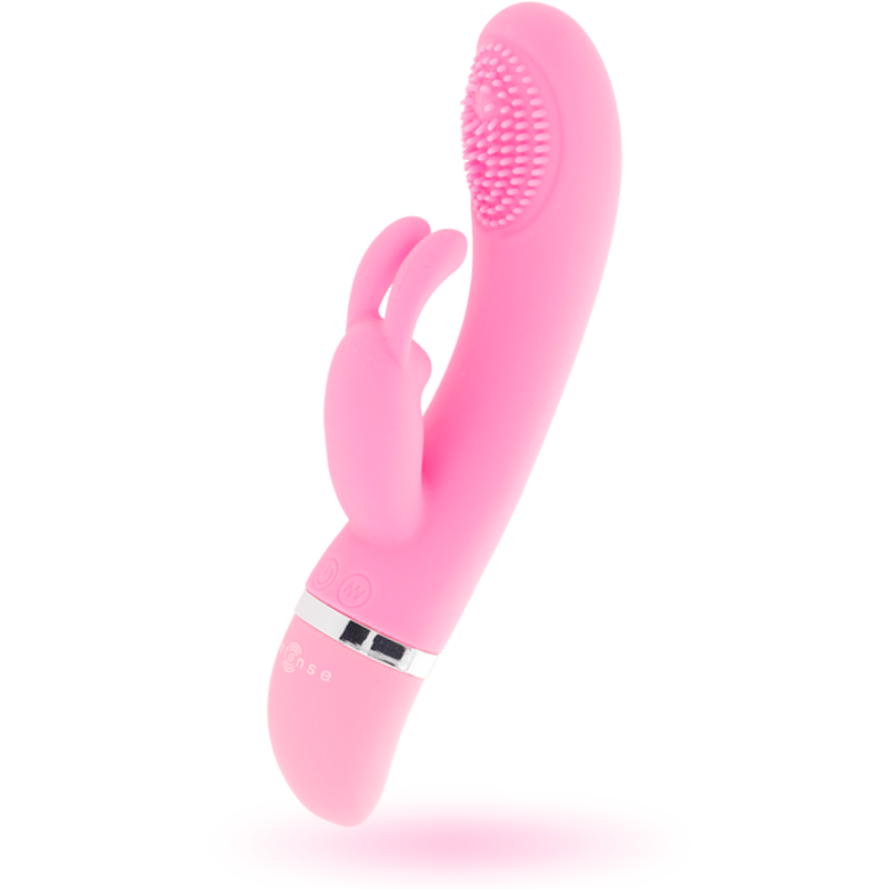 INTENSE - VIBRATORE OSCILLANTE SUSY IN SILICONE ROSA CONIGLIO Intense Fun