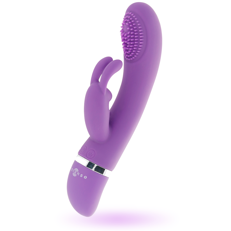 INTENSE - VIBRATORE OSCILLANTE IN SILICONE RABBIT LILLA SUSY Intense Fun