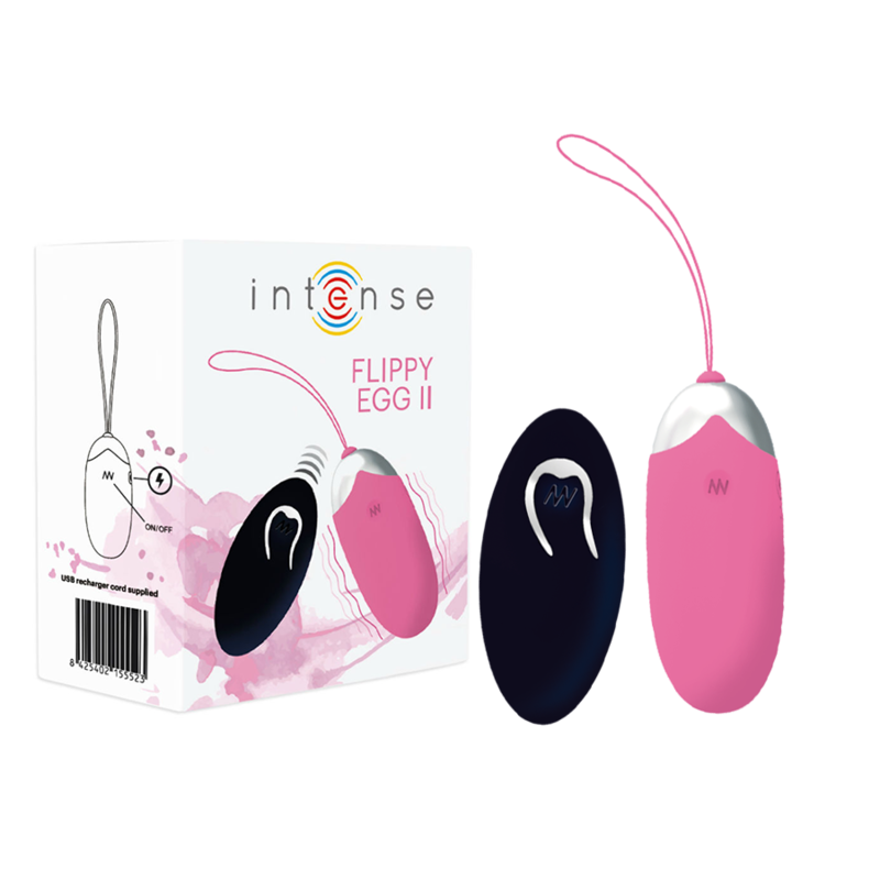 INTENSE - UOVO VIBRANTE FLIPPY II CON TELECOMANDO ROSA Intense Couples Toys