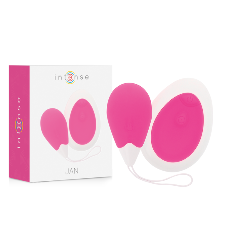 INTENSE - TELECOMANDO VIBRATORE JAN EGG ROSA Intense Couples Toys