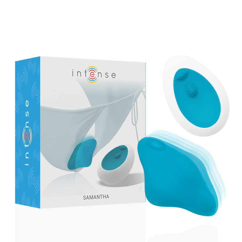 INTENSE - SAMANTHA PANTIE REMOTE CONTROL BLU Intense Fun
