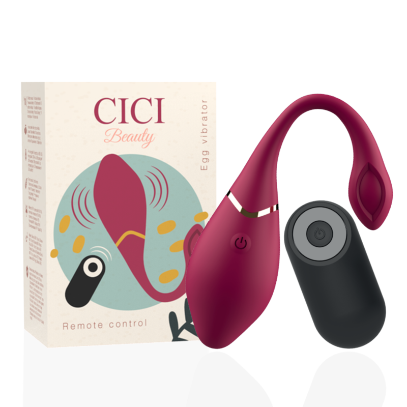 CICI BEAUTY - PREMIUM SILICONE UOVO VIBRATORE TELECOMANDO Cici Beauty