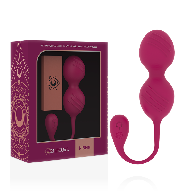 RITHUAL - NISHA SFERE KEGEL VIBRANTI RICARICABILI ORCHIDEA Rithual
