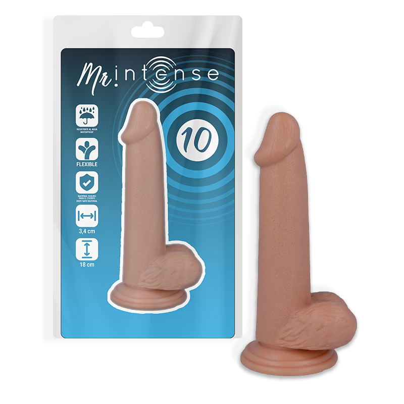 MR INTENSE - 10 REALISTIC PENIS 18 CM -O- 3.4 CM Mr. Intense Dildos