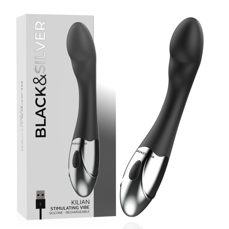 BLACK&SILVER - VIBRA STIMOLANTE KILIAN Black&silver