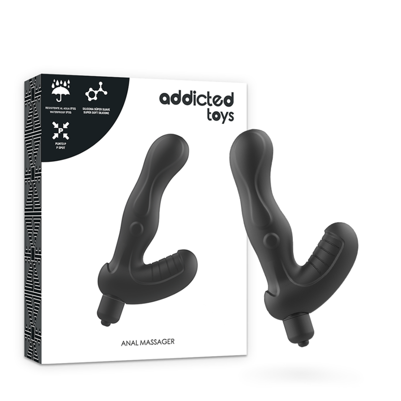 ADDICTED TOYS - P-SPOT VIBE STIMOLATORE ANALE DELLA PROSTATA IN SILICONE Addicted Toys