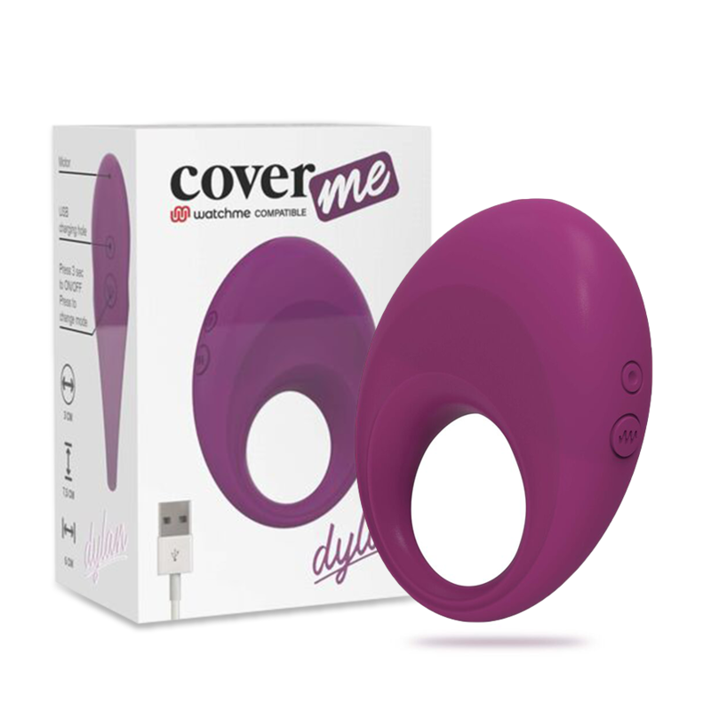 COVERME - ANELLO RICARICABILE DYLAN COMPATIBILE CON TECNOLOGIA WIRELESS WATCHME Coverme