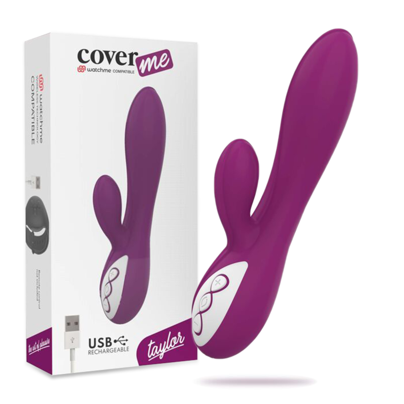 COVERME - VIBRATORE TAYLOR COMPATIBILE CON LA TECNOLOGIA WIRELESS WATCHME Coverme