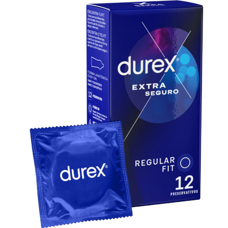 DUREX - EXTRA SEGURO 12 UNIT Durex Condoms