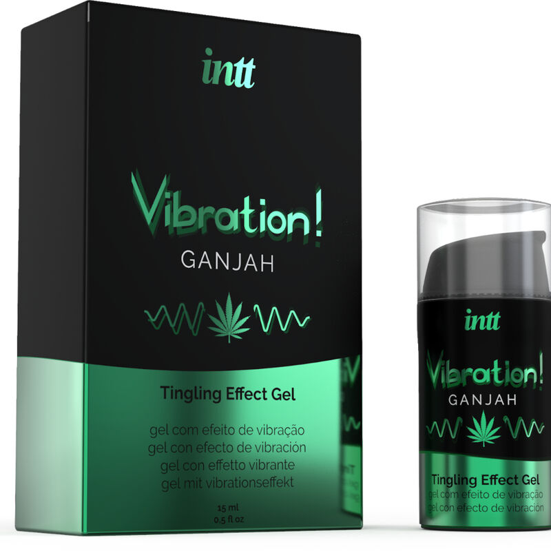 INTT - POTENTE GEL LIQUIDO VIBRANTE STIMOLANTE INTIMO CANNABIS 15ML Intt Unisex Arousal Gel