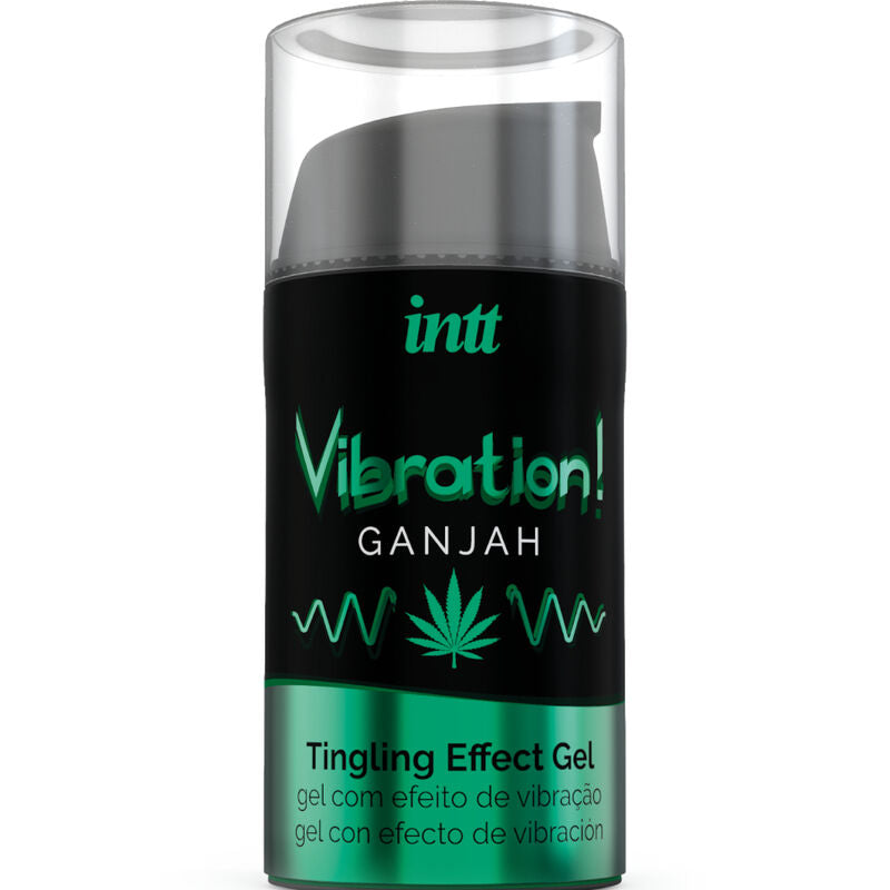 INTT - POTENTE GEL LIQUIDO VIBRANTE STIMOLANTE INTIMO CANNABIS 15ML Intt Unisex Arousal Gel