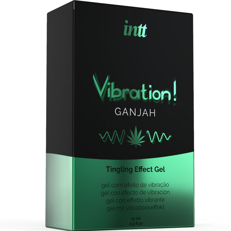 INTT - POTENTE GEL LIQUIDO VIBRANTE STIMOLANTE INTIMO CANNABIS 15ML Intt Unisex Arousal Gel