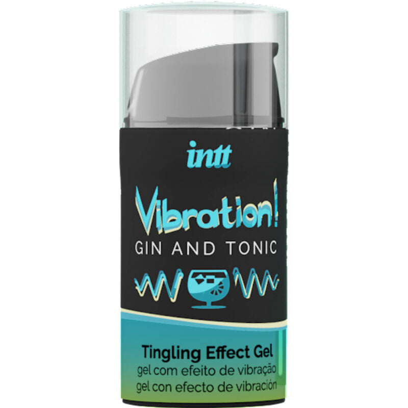 INTT - POTENTE GEL LIQUIDO VIBRATORE STIMOLANTE INTIMO GIN & TONICO 15ML Intt Unisex Arousal Gel