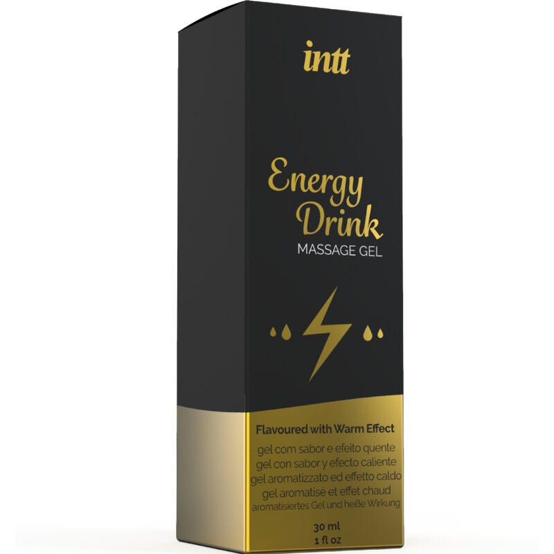 INTT MASSAGE & ORAL SEX - GEL DA MASSAGGIO CON BEVANDA ENERGETICA AROMATIZZATA ED EFFETTO RISCALDANTE Intt Massage & Oral Sex
