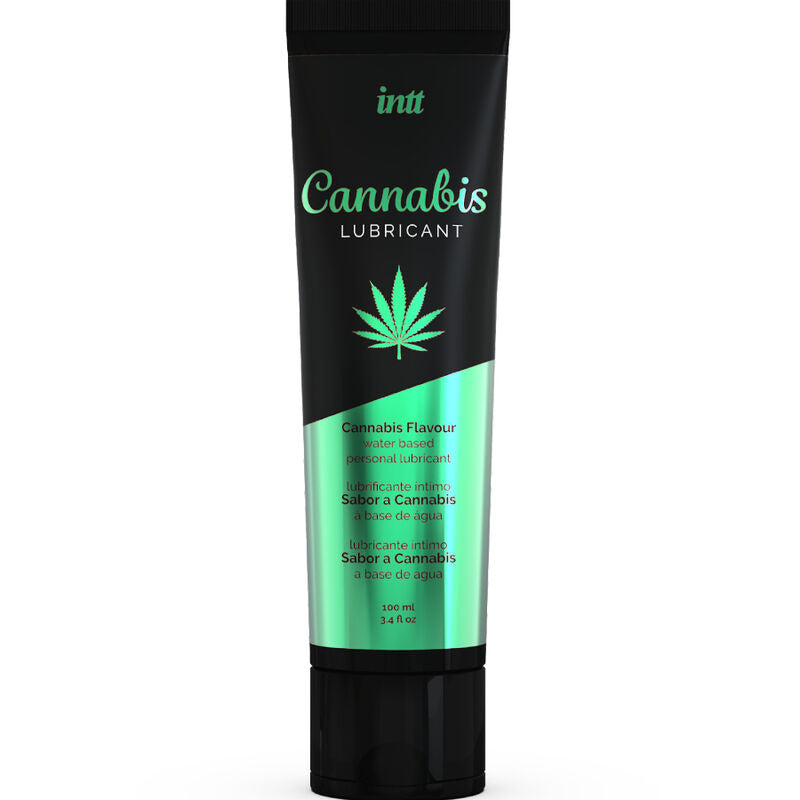 INTT LUBRICANTS - LUBRIFICANTE INTIMO A BASE ACQUOSA AL GUSTO DI CANNABIS Intt Lubricants