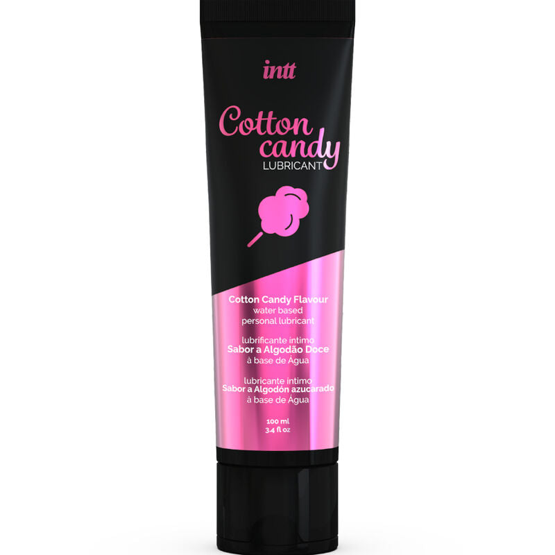 INTT LUBRICANTS - LUBRIFICANTE INTIMO A BASE ACQUOSA DELIZIOSO SAPORE DI COTONE DOLCE Intt Lubricants