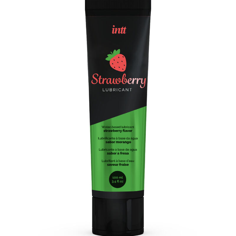 INTT LUBRICANTS - LUBRIFICANTE INTIMO A BASE ACQUOSA GUSTO FRAGOLA Intt Lubricants