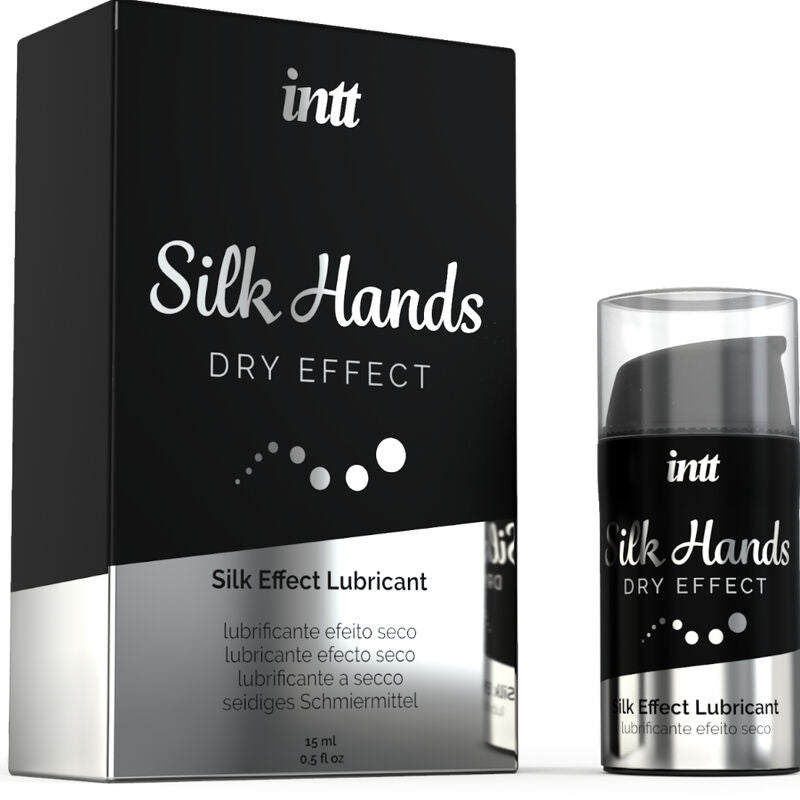 INTT LUBRICANTS - LUBRIFICANTE MANI SILK FORMULA SILICONE CONCENTRATA 15 ML Intt Lubricants