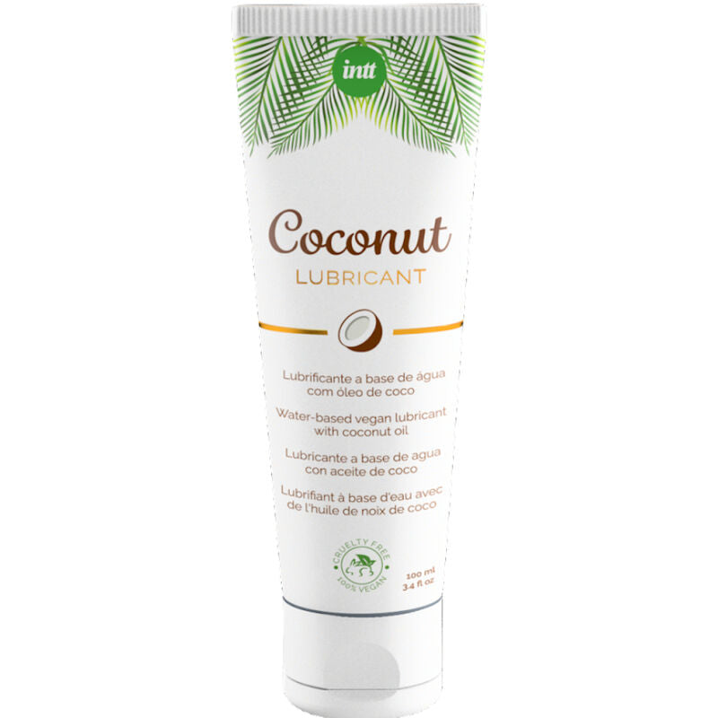 INTT - LUBRIFICANTE VEGANO A BASE ACQUA DAL SAPORE INTENSO DI COCCO Intt Vegan Line