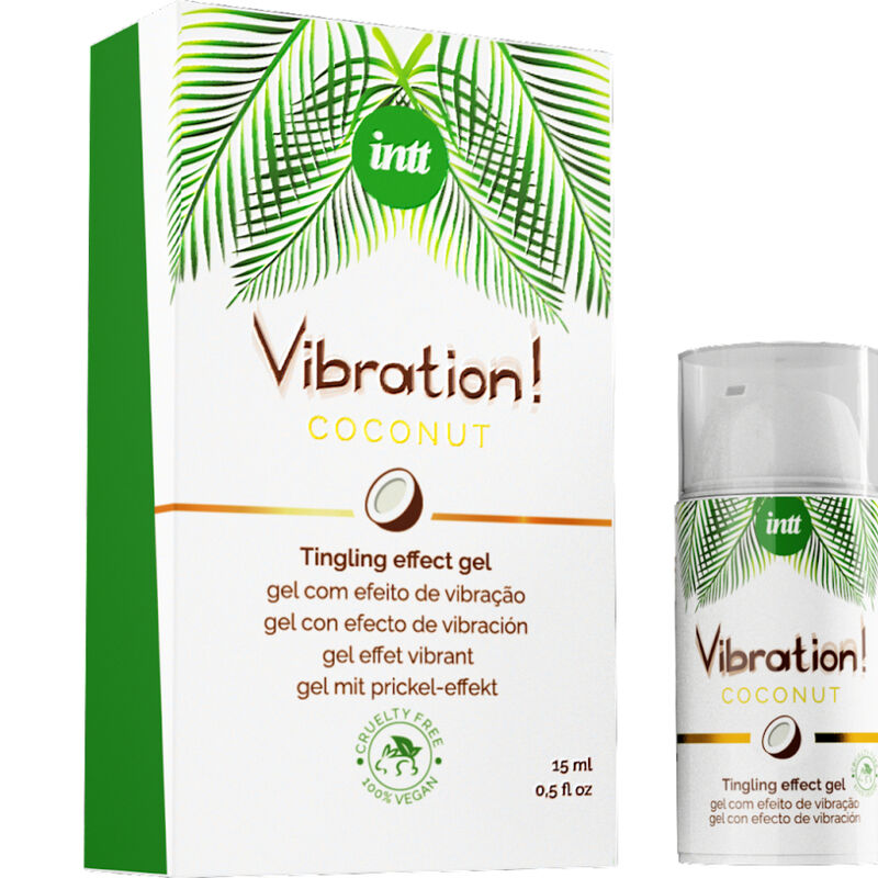 INTT - VIBRATION GEL POTENTE VIBRATORE LIQUIDO VEGANO STIMOLANTE Intt Vegan Line