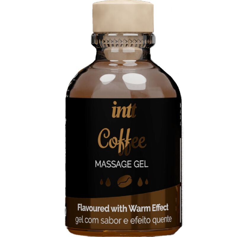 INTT MASSAGE & ORAL SEX - GEL DA MASSAGGIO AL GUSTO DI CAFF EFFETTO CALDO Intt Massage & Oral Sex