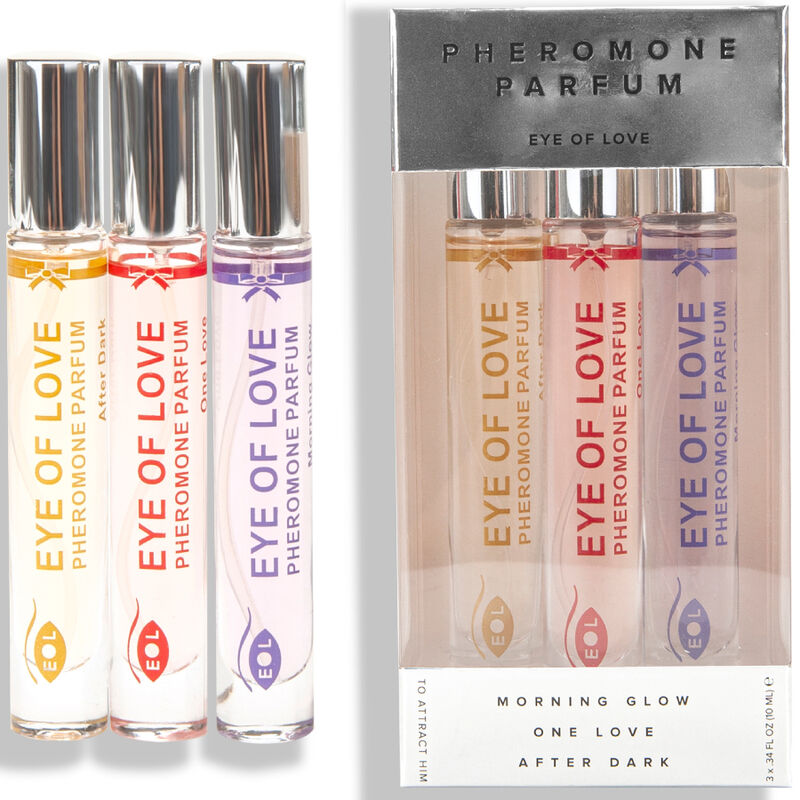 EYE OF LOVE - EOL PHR PARFUM 10 ML SET/3 - MORNING GLOW, ONE LOVE, AFTER DARK Eye Of Love