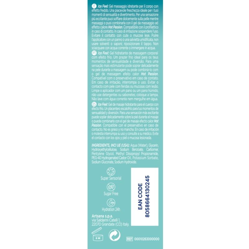 CONTROL - GEL 3 IN 1 ICE FEEL 200 ML Control Lubes