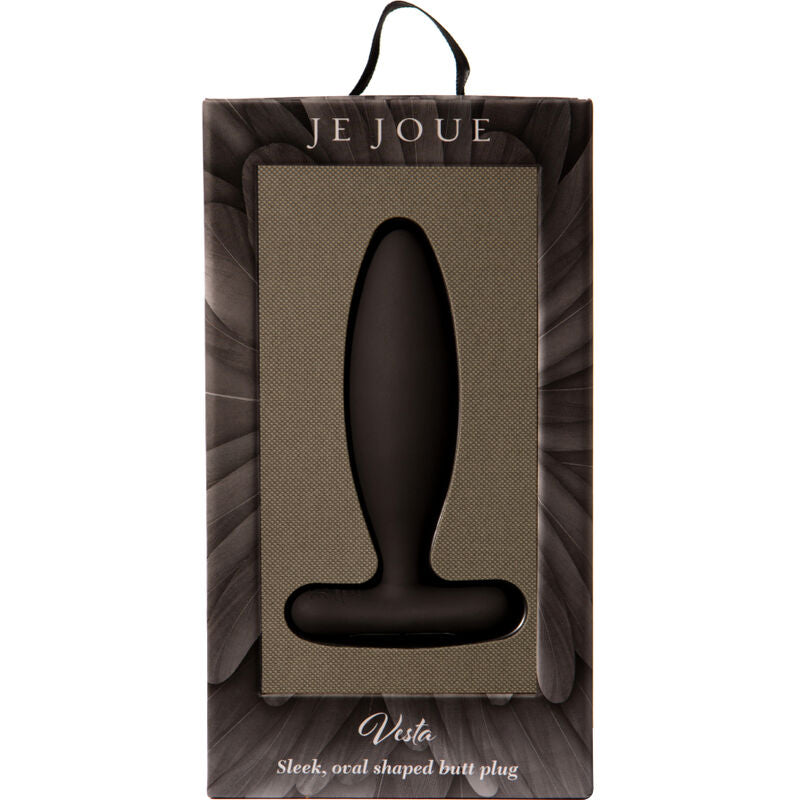 JE JOUE - VIBRATORE PLUG ANALE VESTA NERO Je Joue