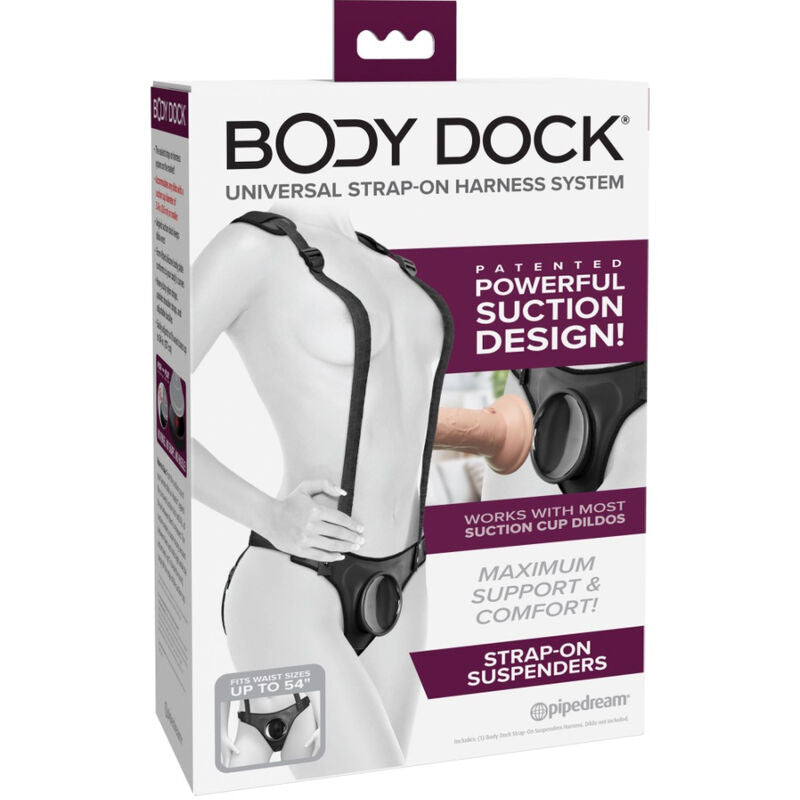 PIPEDREAMS - BODY DOCK BRETELLE STRAP-ON Pipedreams