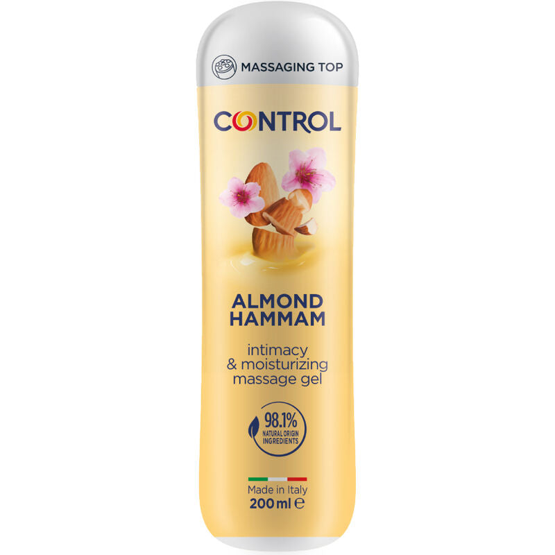 CONTROL - GEL DA MASSAGGIO HAMMAM ALLE MANDORLE 3 IN 1 200 ML Control Lubes